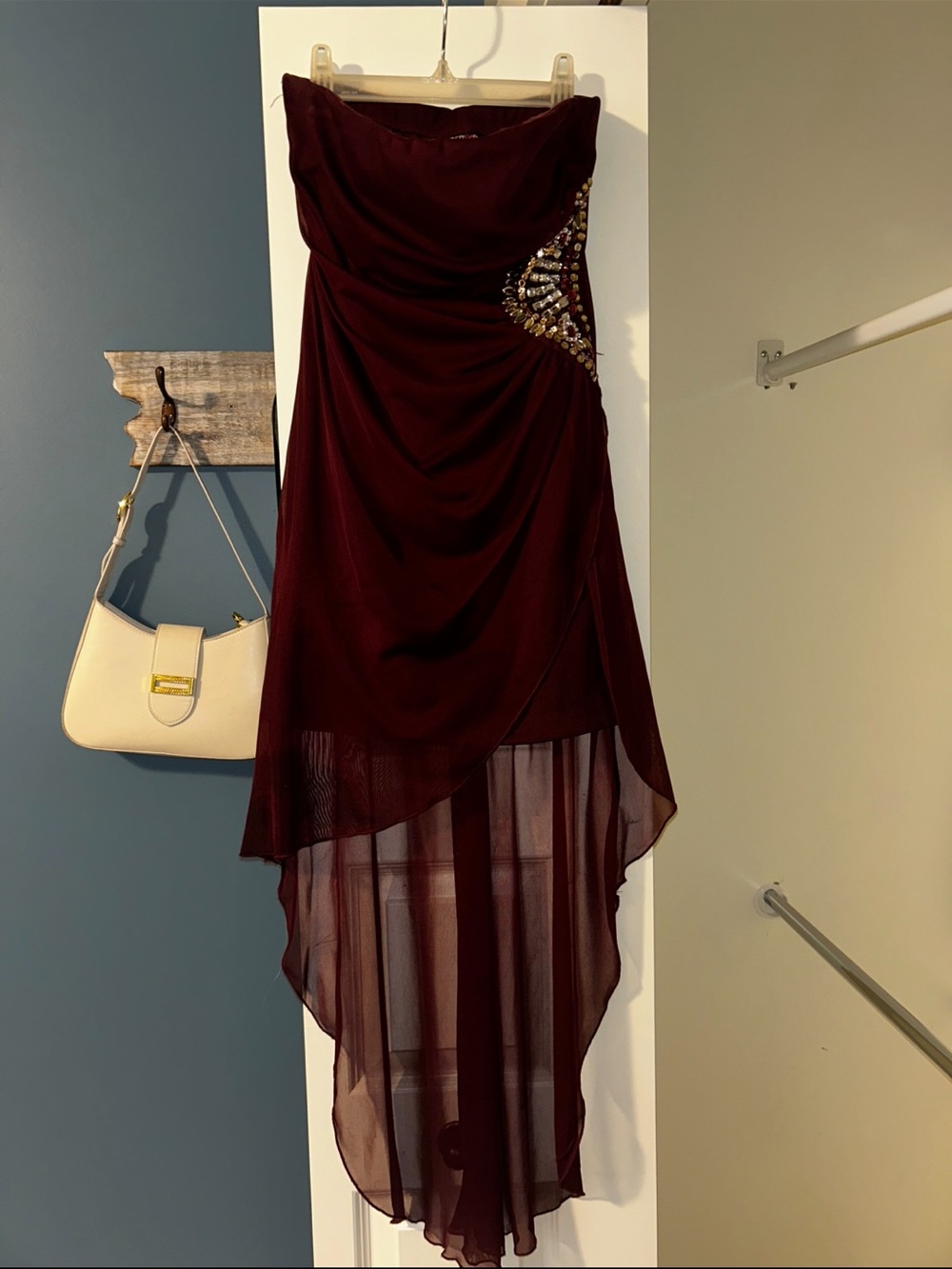 Teeze Me Tulle red high low dress size 5 - Picture 2 of 5
